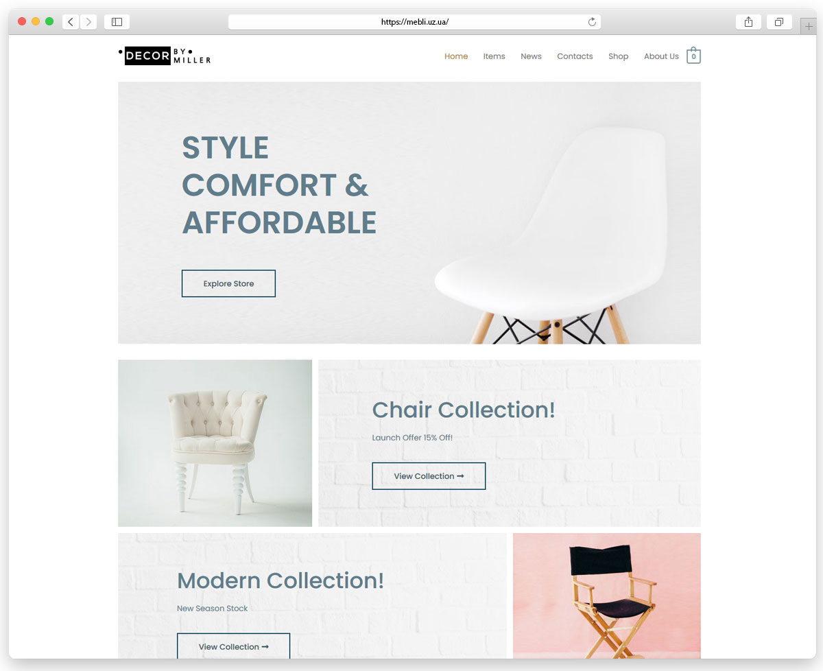Furniture Uzhhorod online store